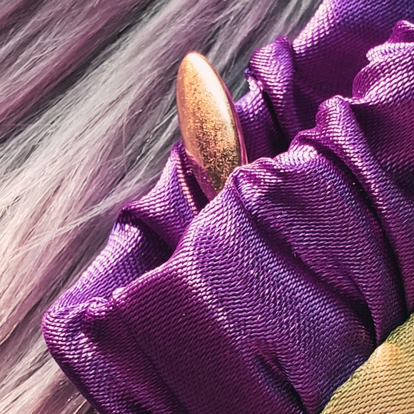 NWOT H&M Purple Green Small Pouch - Picture 6 of 8